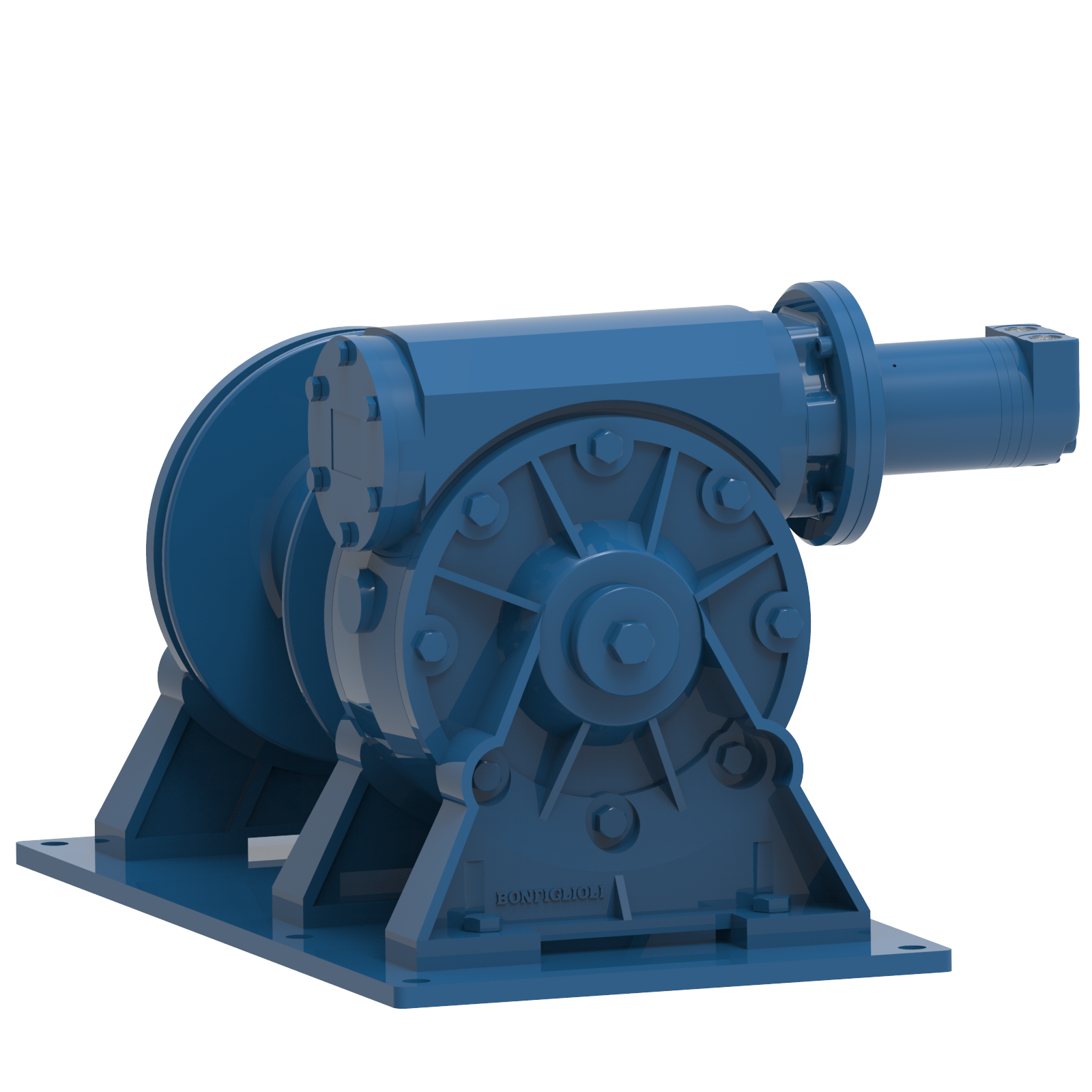 Render drawing of EMCE winch type H0700 view number 6