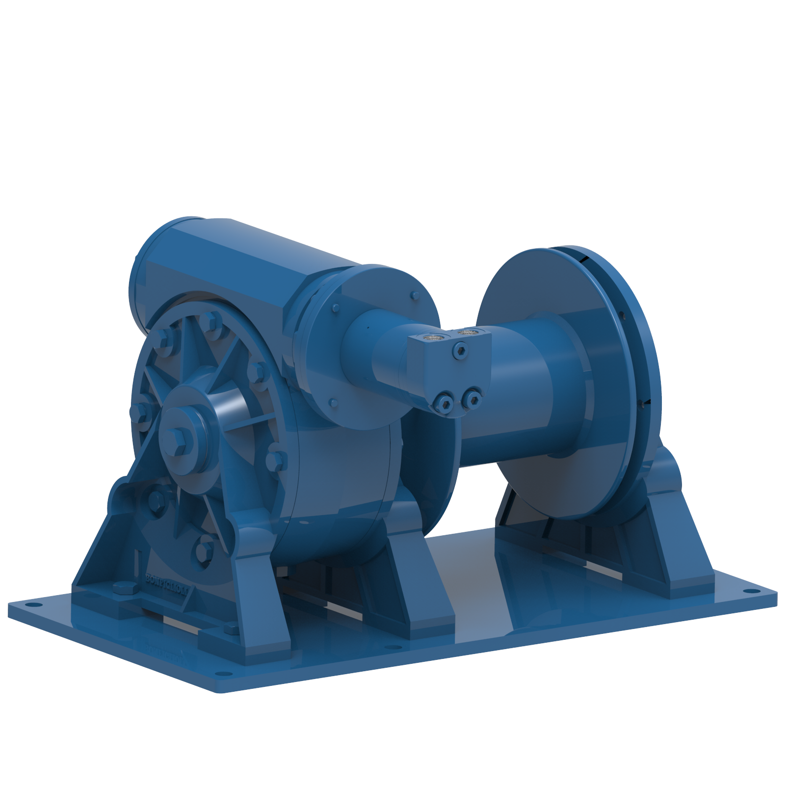 Render drawing of EMCE winch type H0700 view number 7