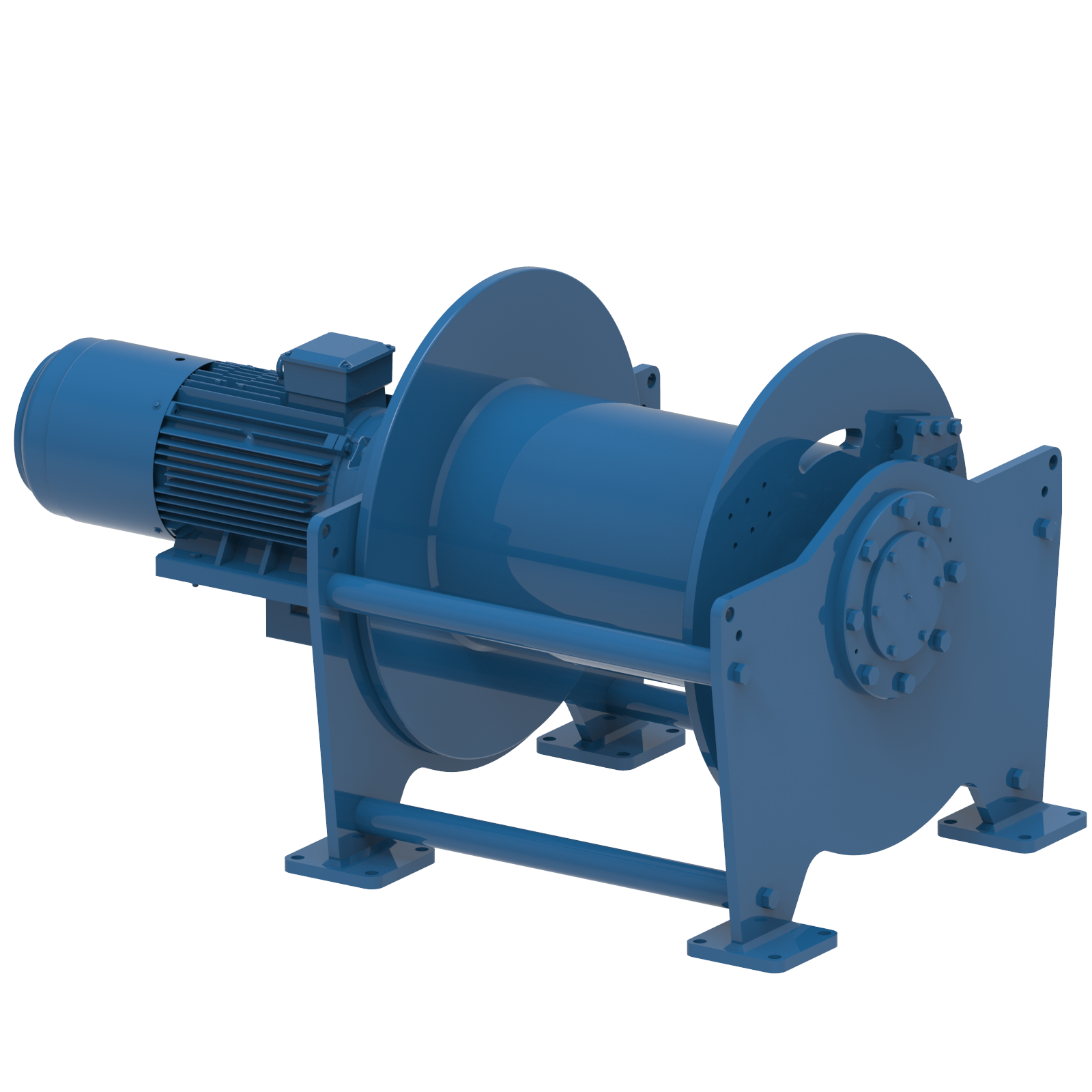 Render drawing of EMCE winch type SC110E view number 4