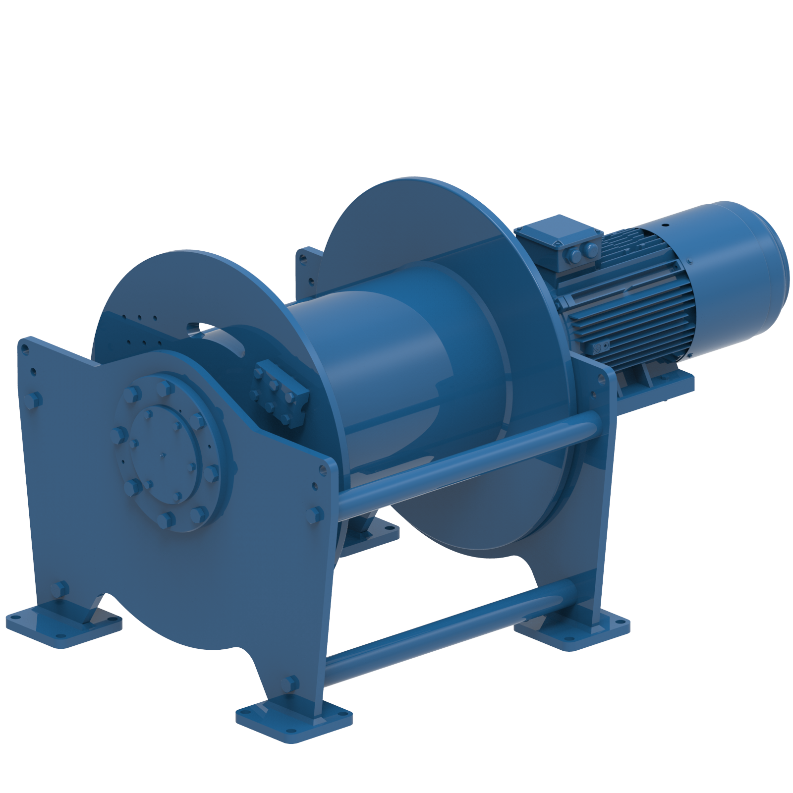 Render drawing of EMCE winch type SC110E view number 5