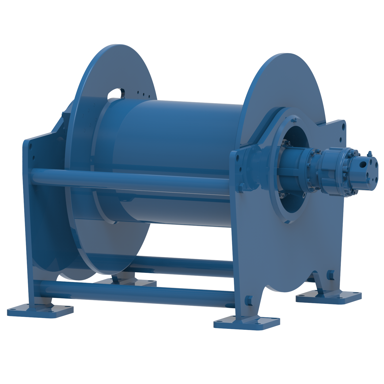 Render drawing of EMCE winch type SC110H view number 2