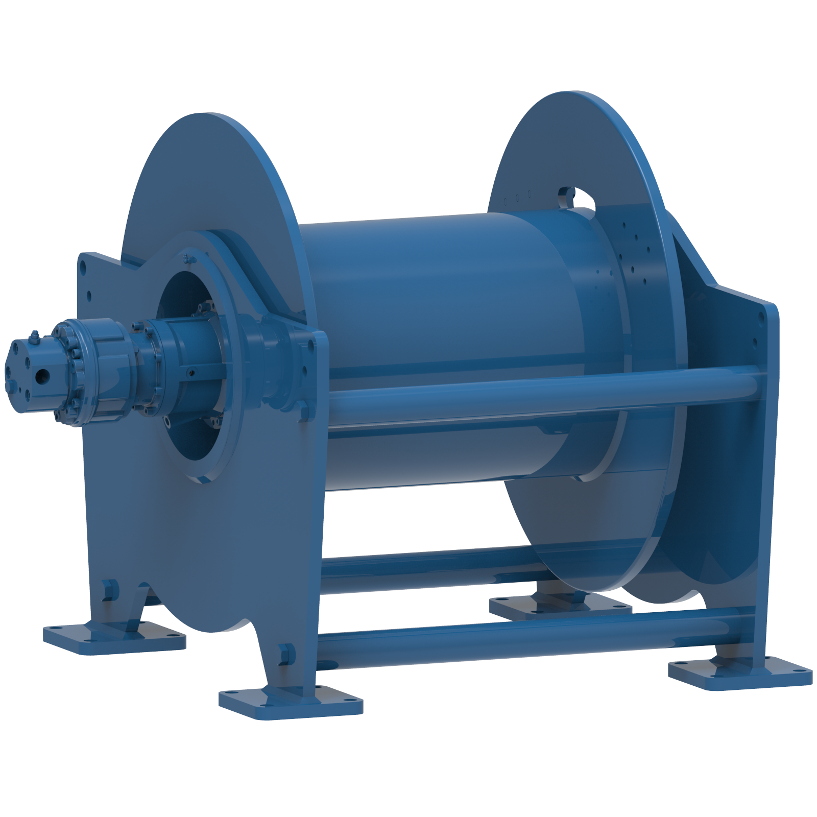 Render drawing of EMCE winch type SC110H view number 4