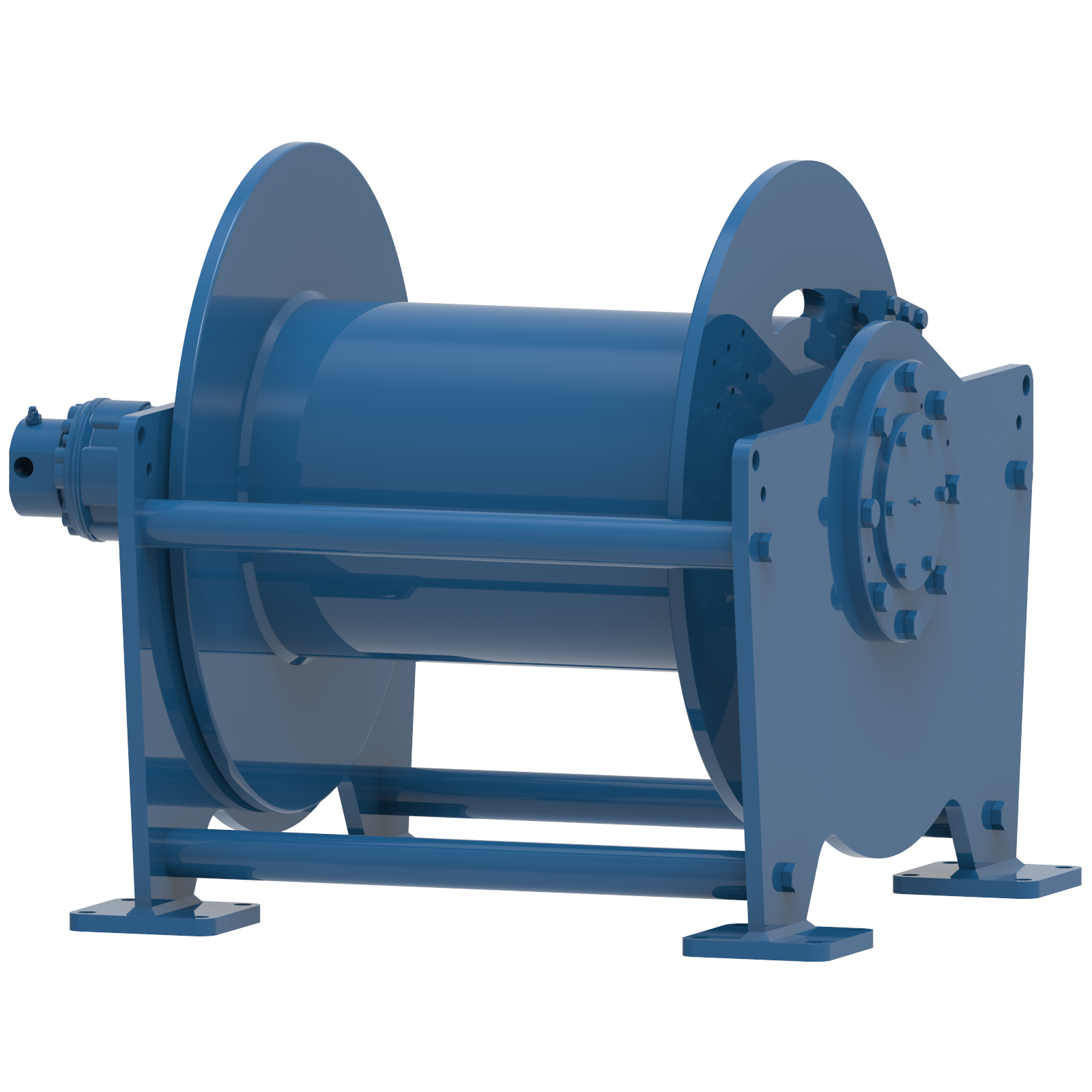 Render drawing of EMCE winch type SC110H view number 5