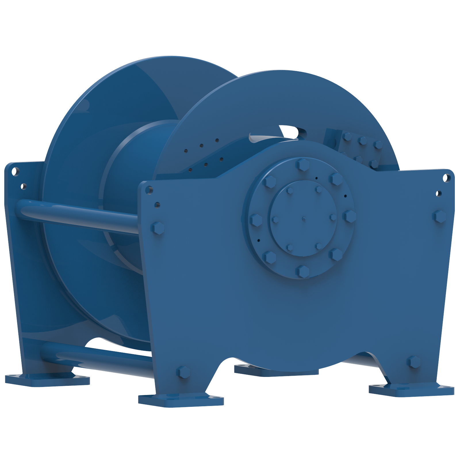 Render drawing of EMCE winch type SC110H view number 6