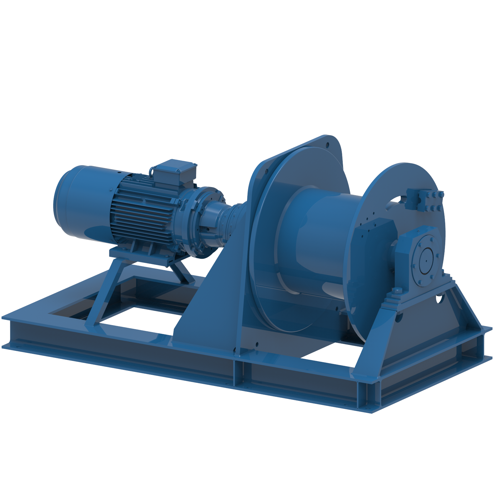Render drawing of EMCE winch type SB310E view number 4