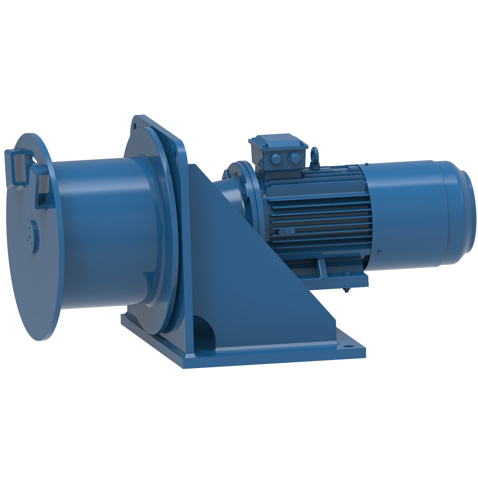 Render drawing of EMCE winch type FD306E view number 1