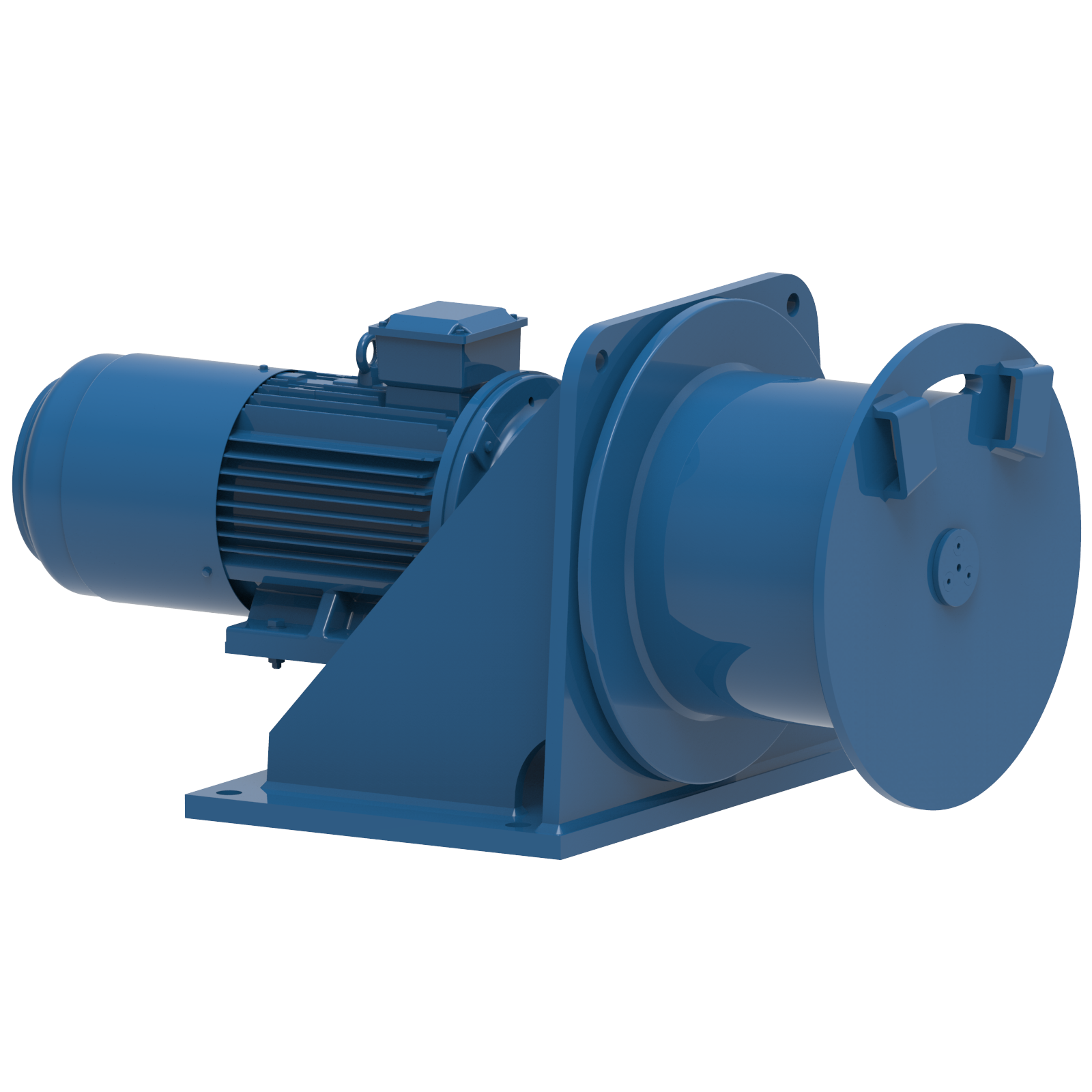Render drawing of EMCE winch type FD306E view number 4