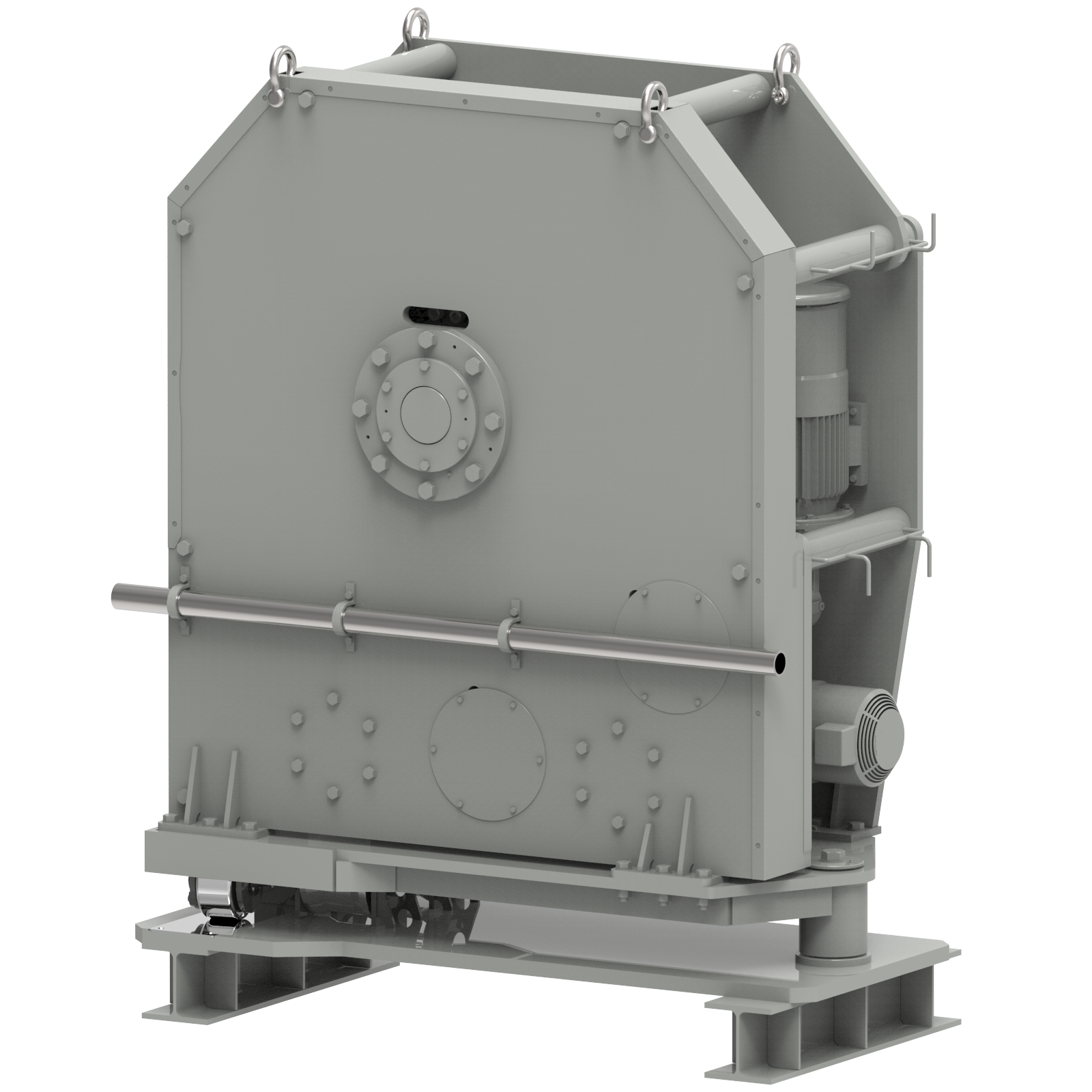 Render drawing of EMCE winch type SR030-E2 view number 8