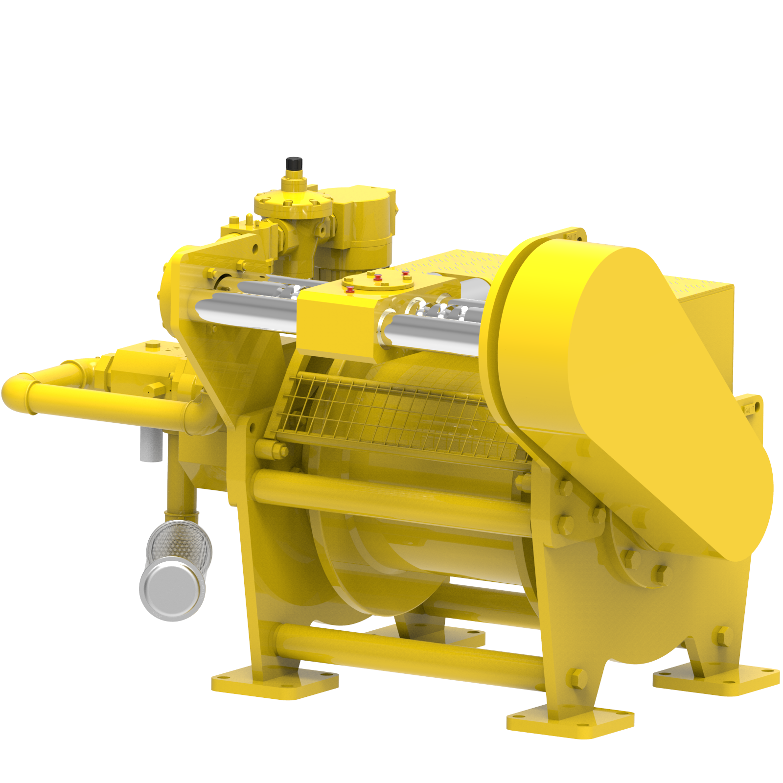 Render drawing of EMCE winch type OAW065GP10-DS view number 6