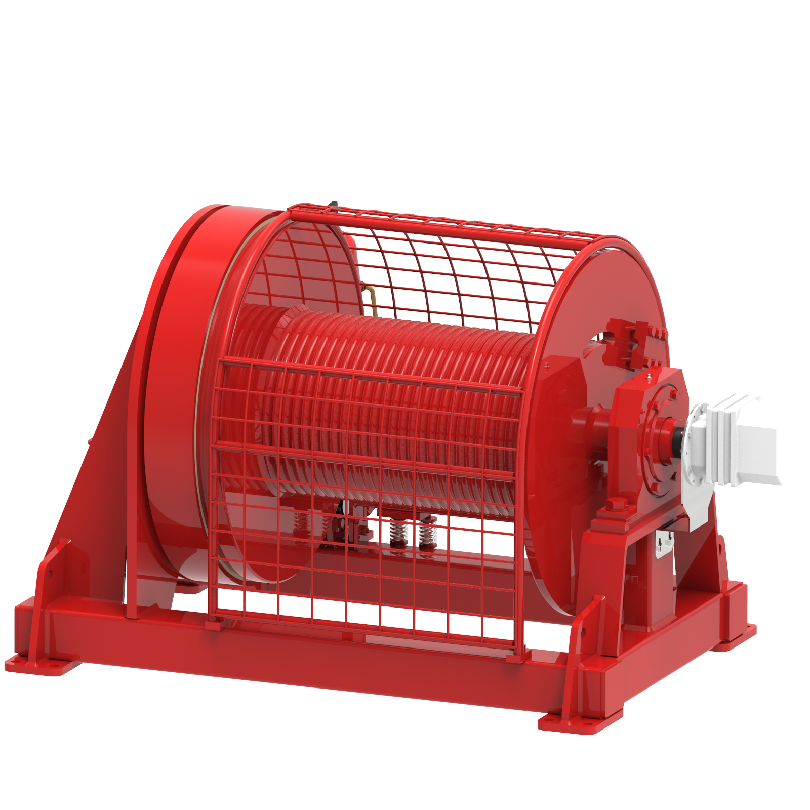 Render drawing of EMCE winch type OHR030-BDGLP view number 6