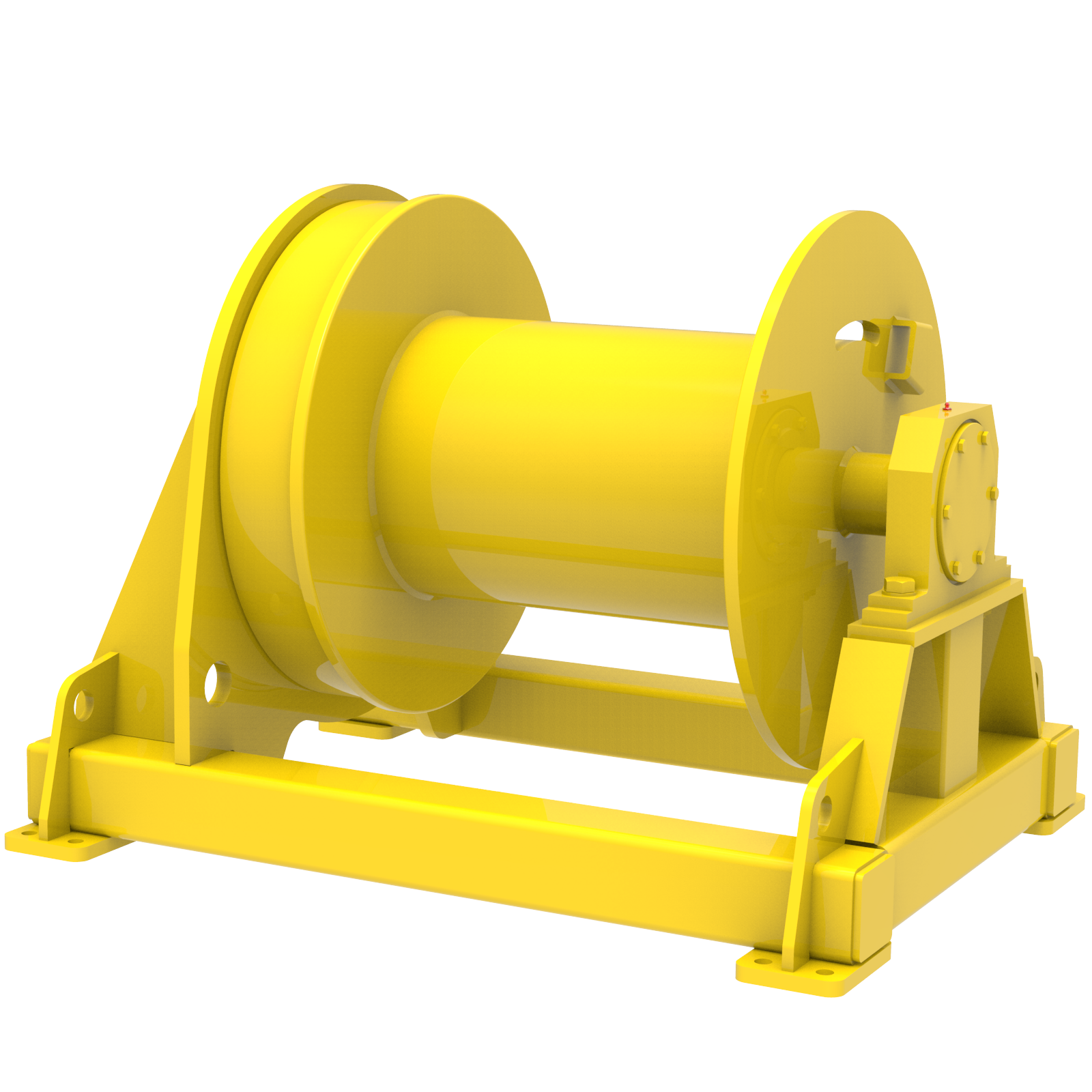 Render drawing of EMCE winch type OHW view number 7
