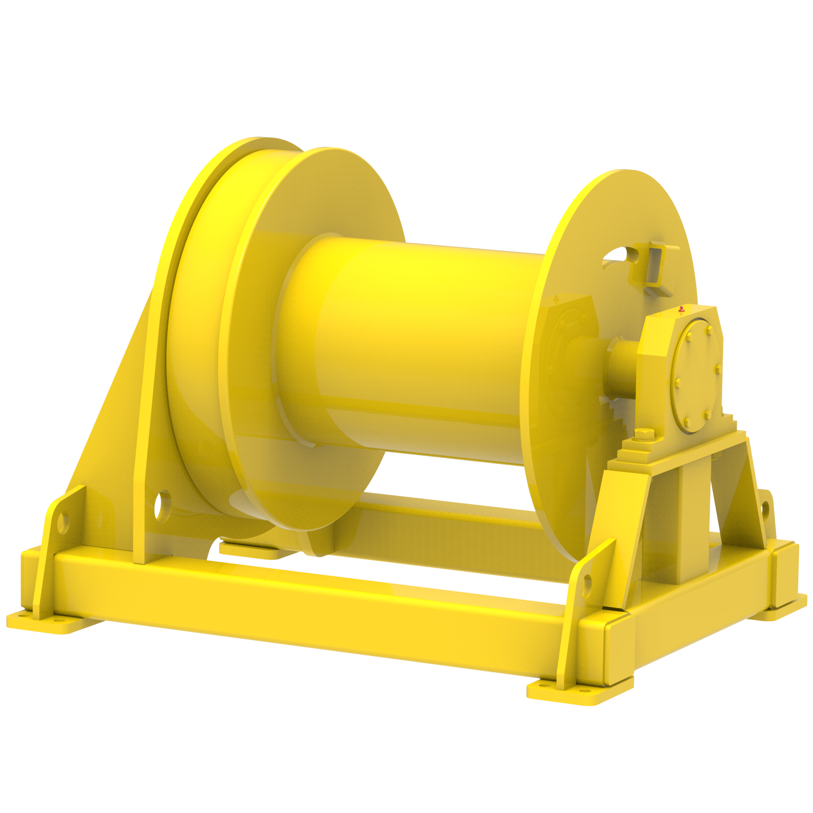 Render drawing of EMCE winch type OHW view number 8