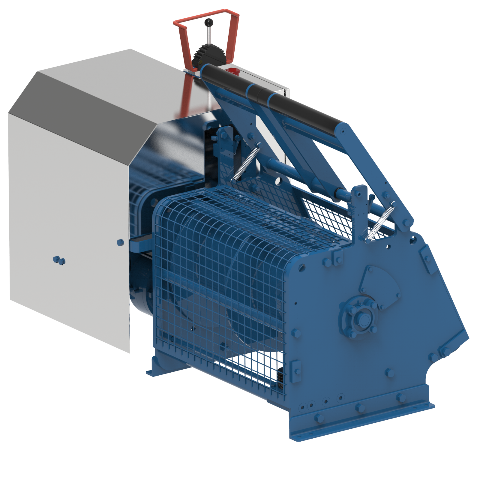 Render drawing of EMCE winch type MR031-FLV view number 3