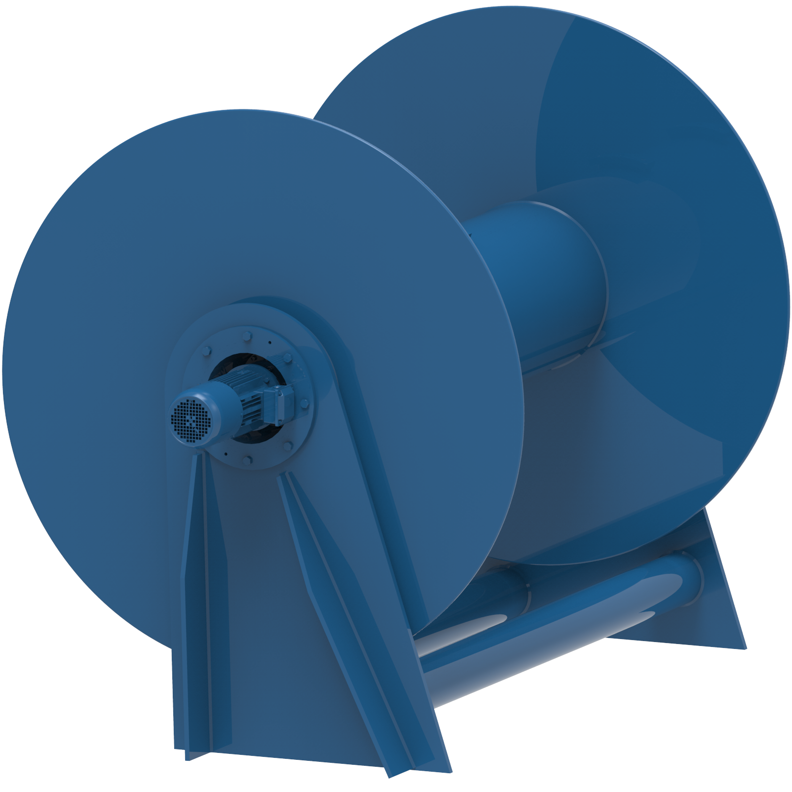Render drawing of EMCE winch type PW0550E view number 1